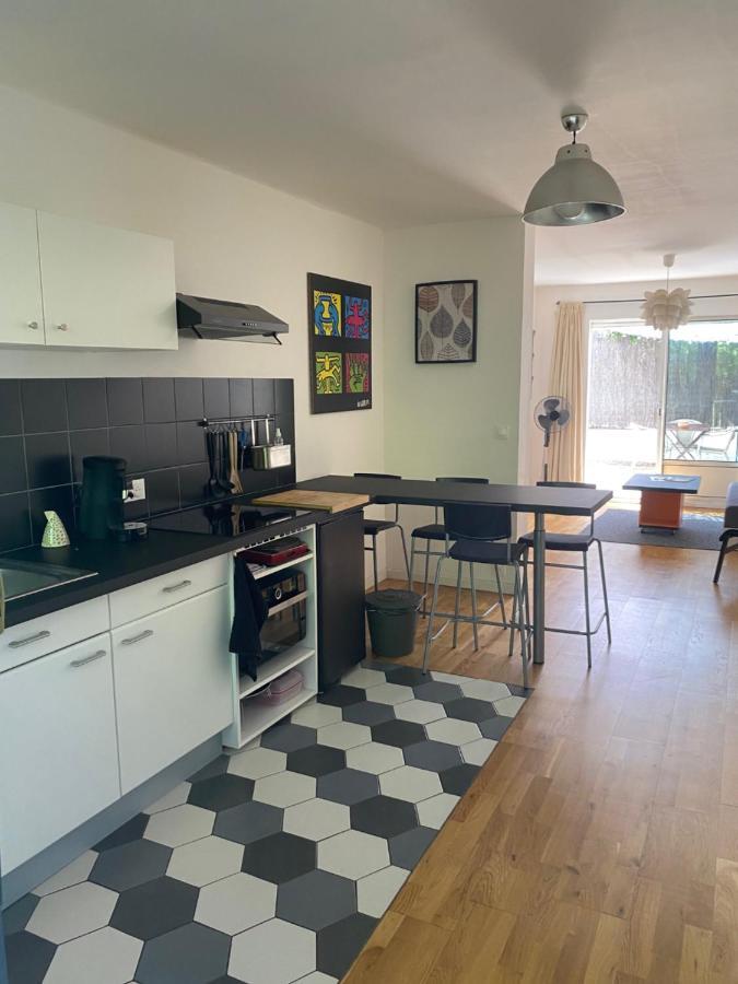 몽펠리에 Grand Studio De 38M2 Et Cour Independante De 25M2 Dont Wifi Et Netflix 아파트 외부 사진